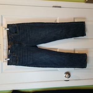 Kut From the Kloth Bardot Skinny Boyfriend Cropped Jeans, Size 8